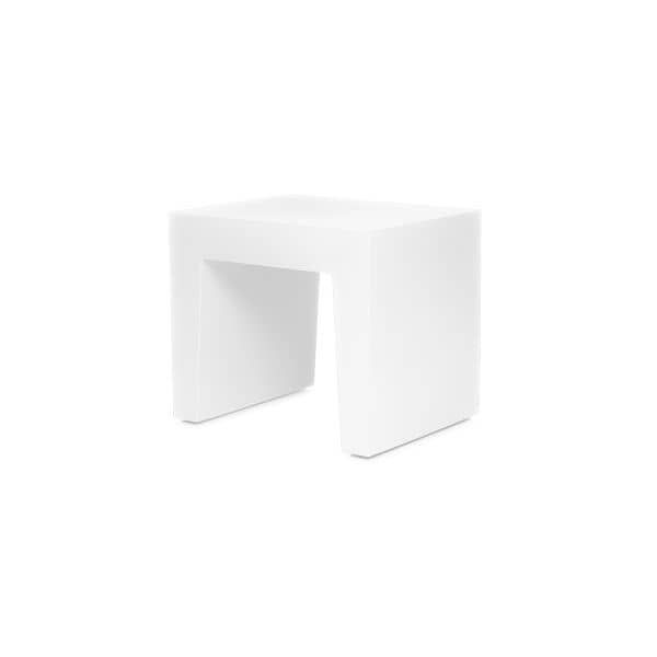 Concrete Seat, Farge: White