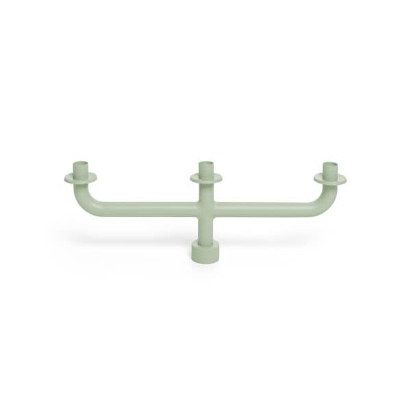 Toni Candleholder, Farge: Mist Green
