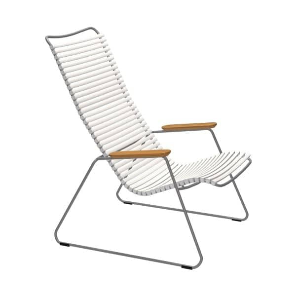 Click Lounge Chair, Farge: Musted White