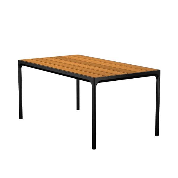 Four Dining Table, Farge: Bamboo, Størrelse: 160 x 90 cm