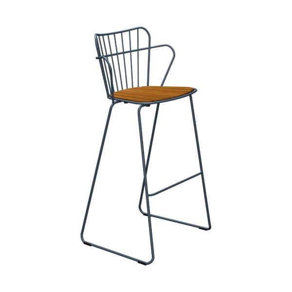 Paon Bar Chair, Farge: Midnight Blue