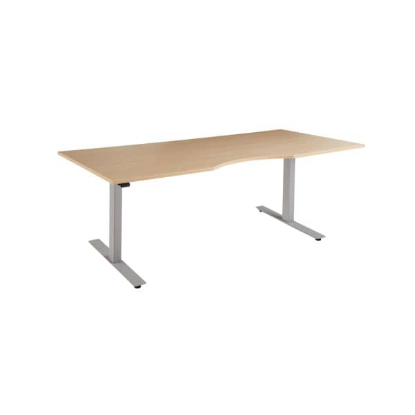 Business 1.0 2-ben elektrisk hev- og senk, 90 cm dybde, magebue 15/80