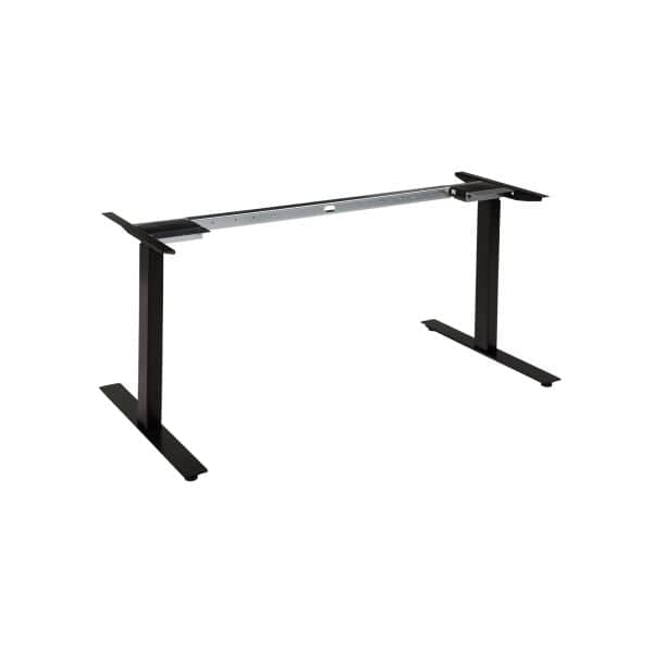 Business 1.0 2-ben Elektrisk Hev/senk bordunderstell, Farge Base: RAL9005 Sort Aluminium