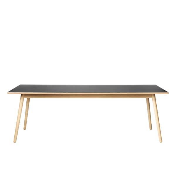 C35C Table, Farge: Black Linoleum 4023