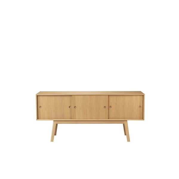 A85 Butler, Farge: Oak / Lacquered