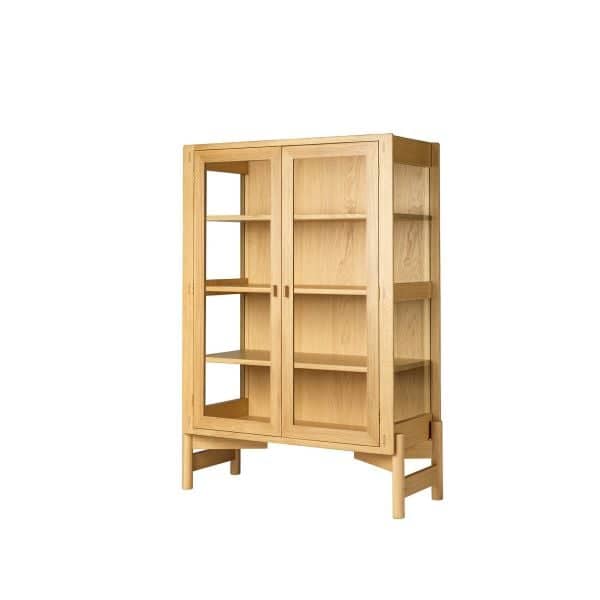 A90 Boderne, H127 cm, Farge: Oak / Lacquered