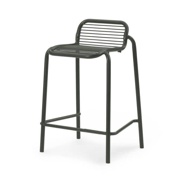 Vig Barstool 65 cm, Farge: Dark Green