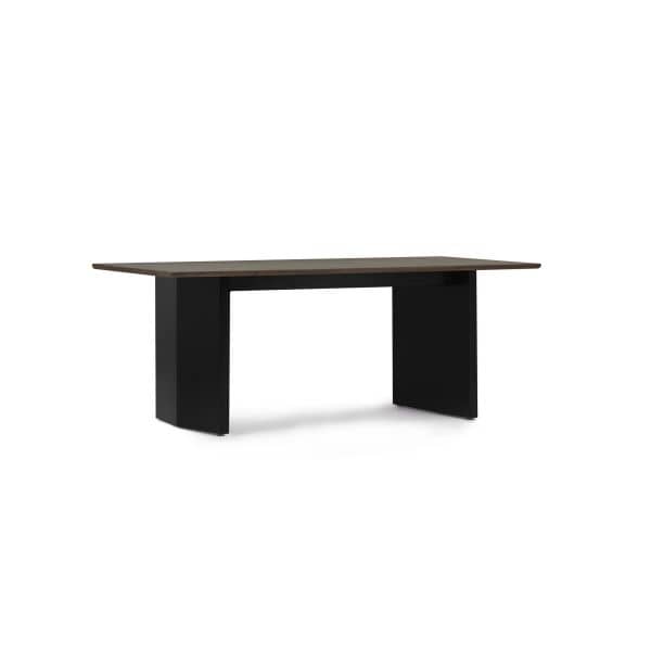 Panel Table, Farge: Dark Brown, Størrelse: 200 x 90 cm