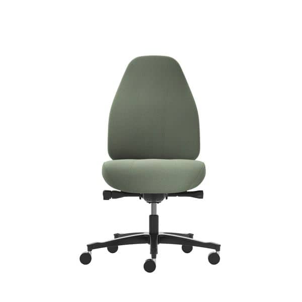 Kontorstol Malmstolen, Classic 7000 Wide, Rygghøyde: Høy, Farge: Melange Nap 951