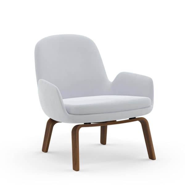 Era Lounge Chair Low, Walnut, Farge: City Velvet CA7832/055