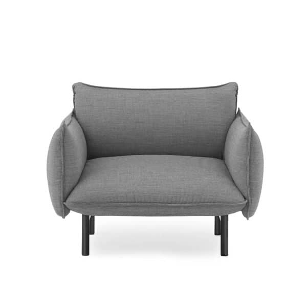 Ark Armchair, Black Steel