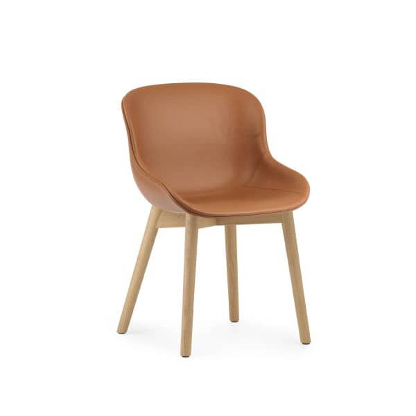 Hyg Chair Full Upholstery, Oak, Farge: Ultra Brandy 41574