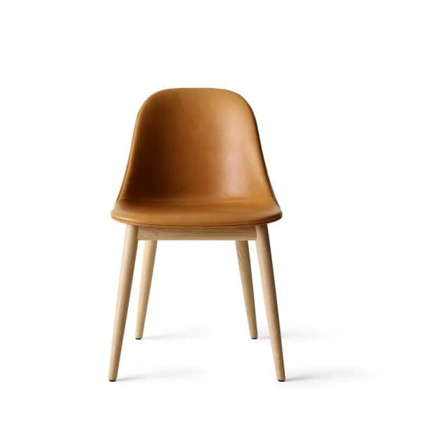 Harbour Side Dining Chair, Upholstered, Farge: Dakar 0250 Cognac, Farge base: Naturlig Eik