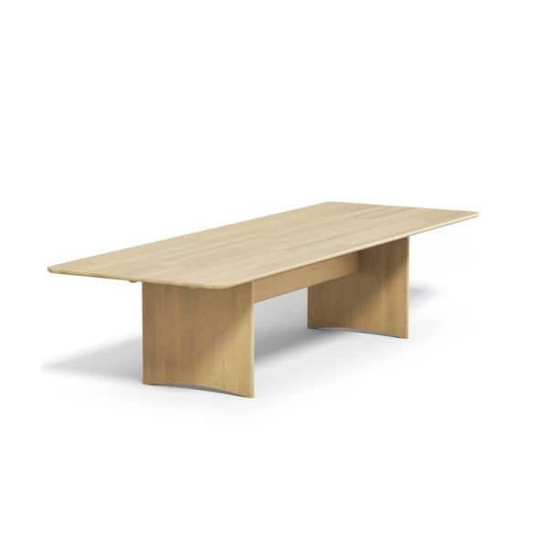Alt Bord, Farge: Bjørk - Lys Mattlakk, Størrelse: 320 x 110 cm