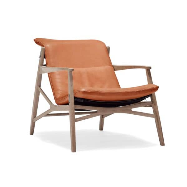 Link Easy Chair, Farge: Elmotique 43807, Farge base: Eik - Hvitoljet