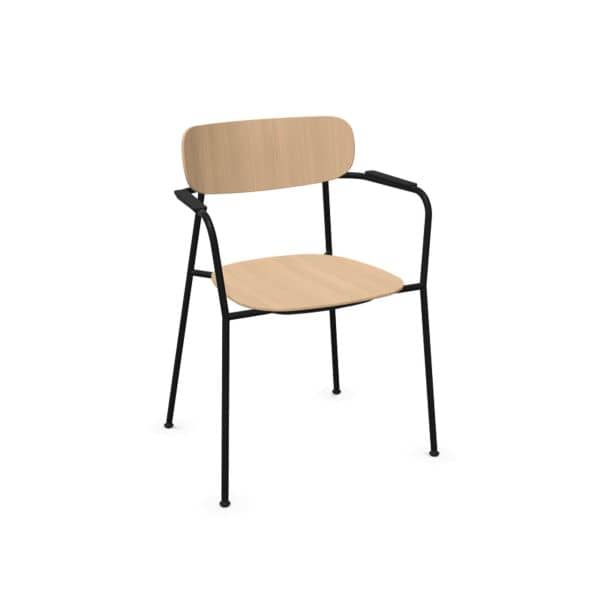 Scope Armchair, Farge: Hvitpigmentert Eik