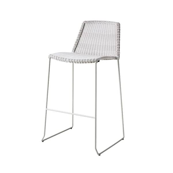 Barstol Cane-line, Breeze, Farge: White Grey