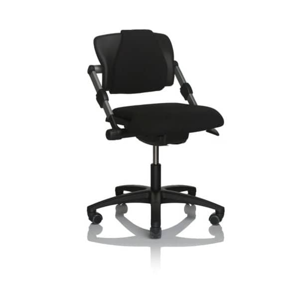 Kontorstol HÅG H03 330, Tekstil: Select 60999, Sort