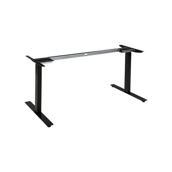 Business 2.0 2-ben Elektrisk Hev/senk bordunderstell, Farge Base: RAL9005 Sort Aluminium