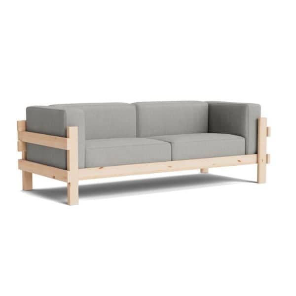 Kube Sofa 3-Seater Pine