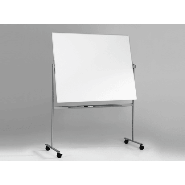 Whiteboardtavle Mobil Vendbar, Størrelse: 1500x1200 mm