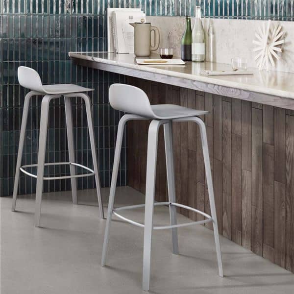 Muuto Stol, Visu Barstol, Sittehøyde: 75 cm