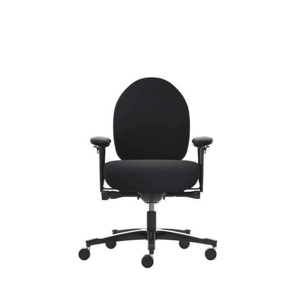 Kontorstol Malmstolen, Focus R7 / Rygghøyde: Medium, Med Armlener