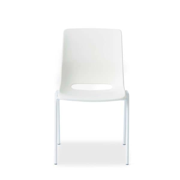 Kantine- Og Konferansestol RBM Ana 4340, Farge: Vanilla Snow