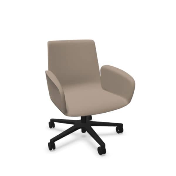 Konferansestol Sitland, Why Not Manager Chair med Sort Understell, Farge: Crisp 4115