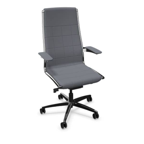 Møteromsstol Sitland, Vega Executive Chair med Polert Understell, Farge: Crisp 4022