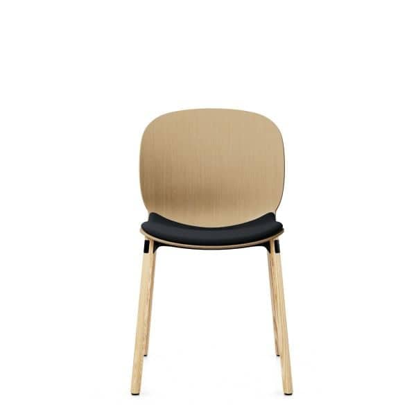 Kantine- Og Konferansestol RBM Noor 6085S, Polstret Sete, Farge: Select 60999 Black