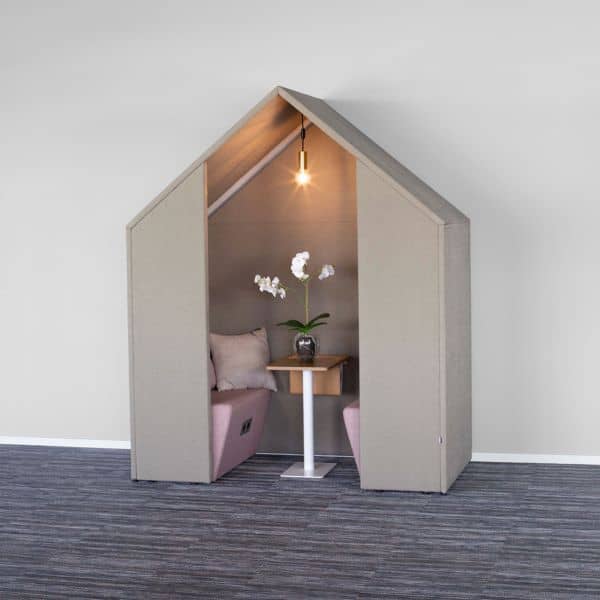 Rom i rommet, Half A Hut med frontskjerm, Farge: Cara EJ138 Black