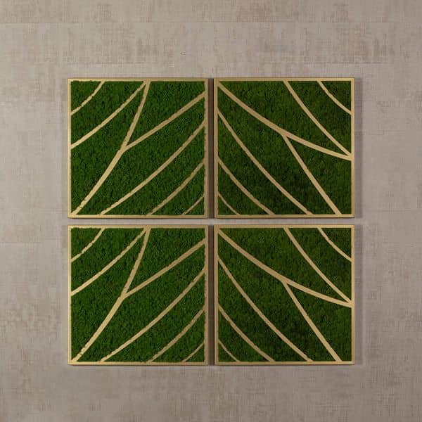 Lydabsorbent Gotteson, Wall Moss Nature