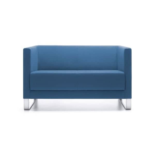 Sofa Vancouver Lite, 2 Seter, Bøyleunderstell, Farge: Evo 25