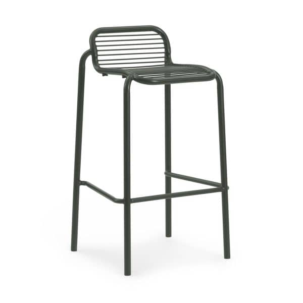 Vig Barstool 75 cm, Farge: Dark Green